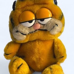 Garfield the Cat Vtg 1981  Plush by Dakin‎ Classic Collectible Stuffed Animal